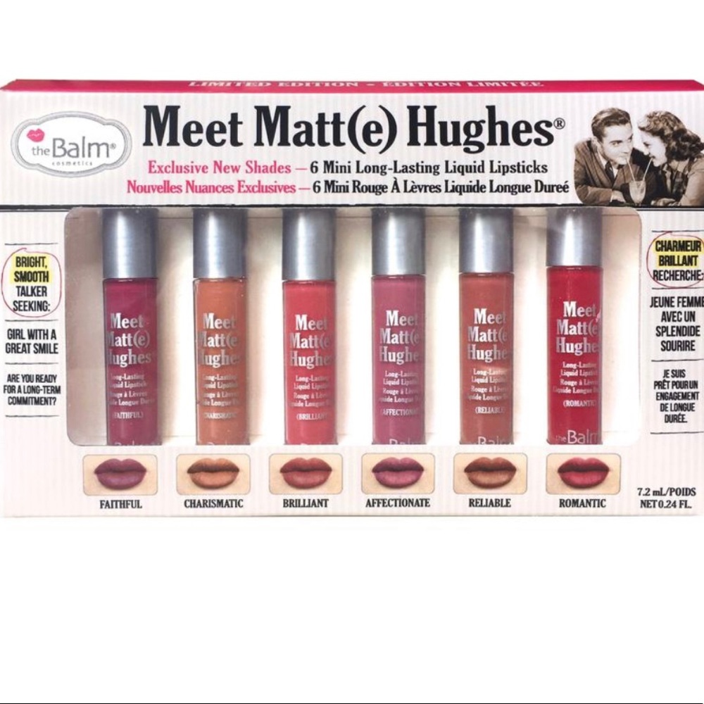 TheBalm MEET MATTE HUGHES® VOL. 2 Liquid lipstick